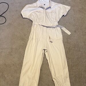 Universal Thread Light Beige Jumpsuit
